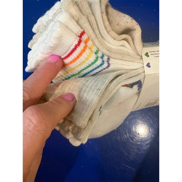 Life Is Good Womens Cushioned No-Show Socks 6-Pair Pack Love Is Love - Picture 4 of 8